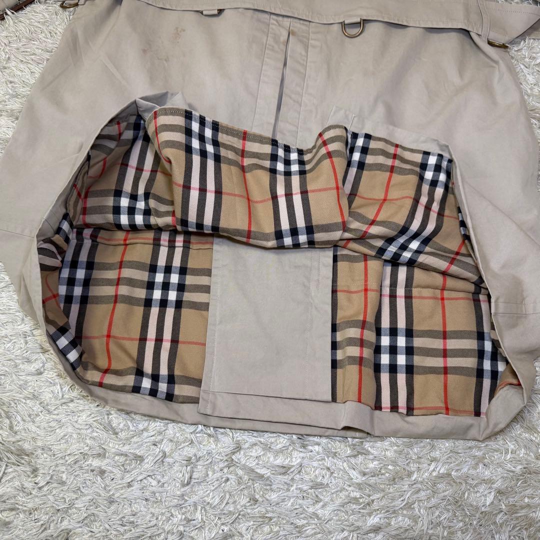 ☆良品☆バーバリー　トレンチコート　ダブル　イングランド　ベージュ　44S