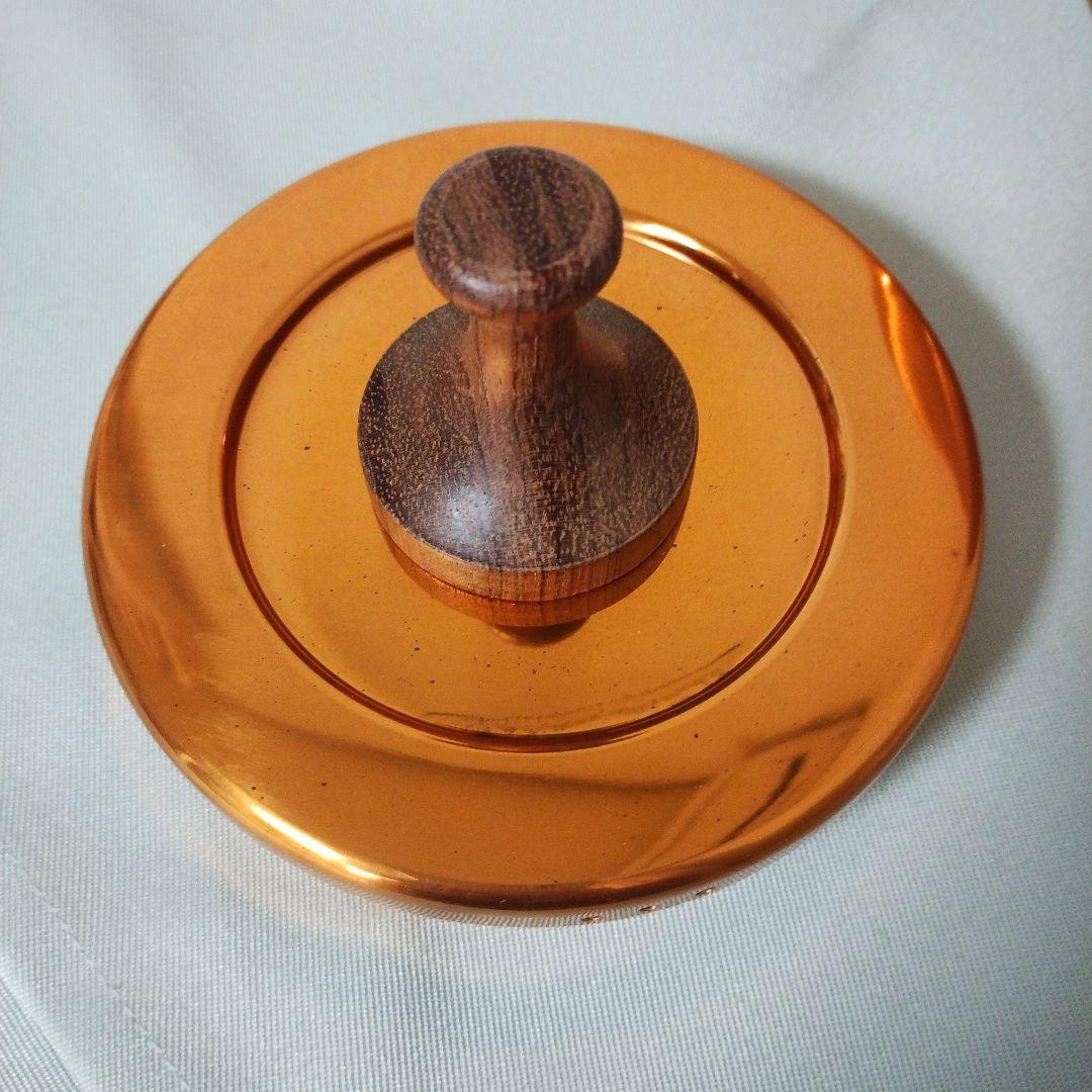 森井金属MORICO カナディアンケトル 銅製丸型やかん 木製ハンドル付き