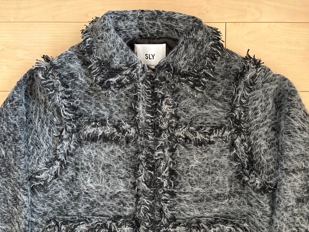 【SLY】 FLUFFY TWEED ジャケット