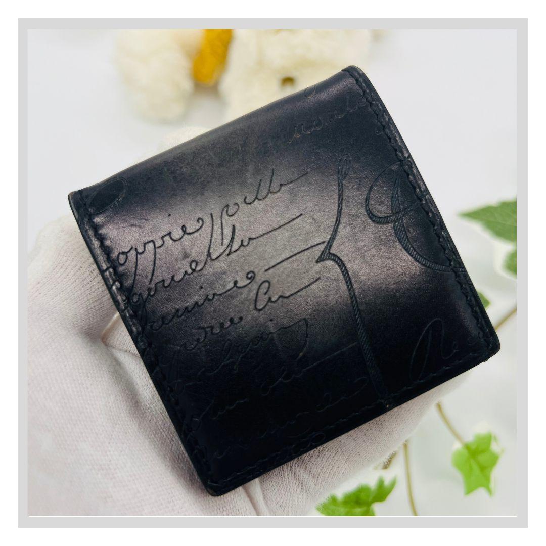 Berluti ベルルッティ カリグラフィ ケース ブラック レザー