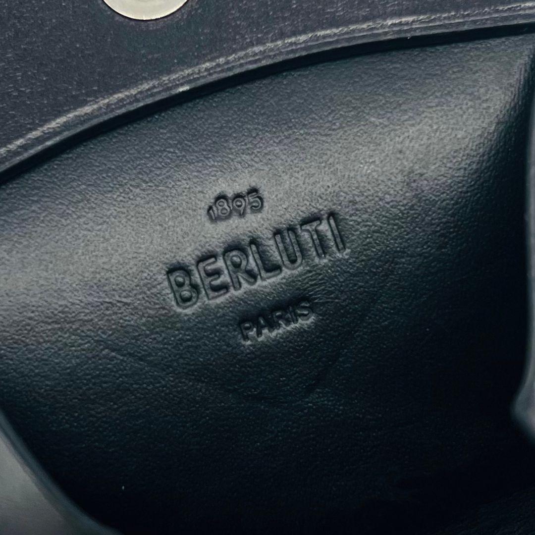 Berluti ベルルッティ カリグラフィ ケース ブラック レザー