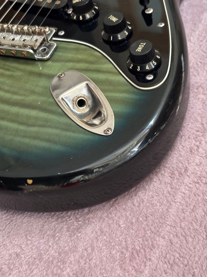 MIJフジゲン製　Squier by Fender Silver Series