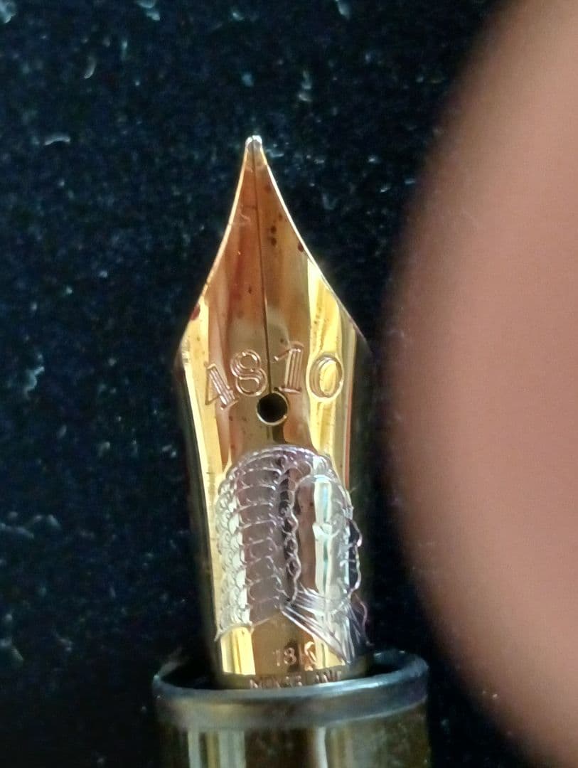 Montblanc コレクション 万年筆　F 殆ど未使用、訳あり