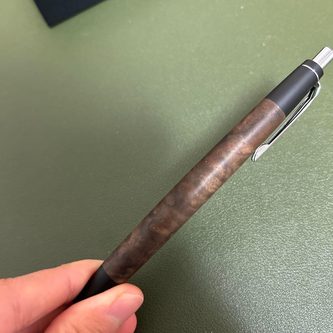 【本店限定杢】野原工芸　クラロウォールナット瘤杢 シャーペン