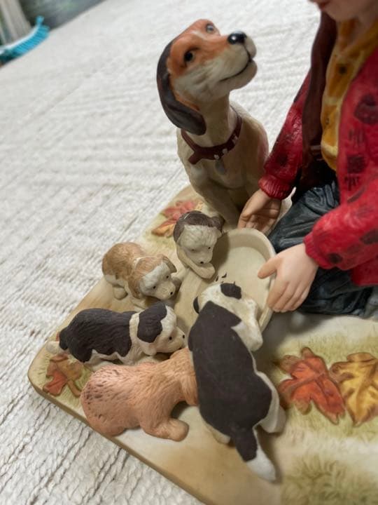 しんしん　ノーマン・ロックウェル　置物