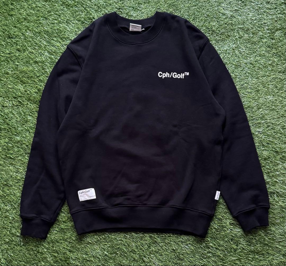 Cph/Golf キャプテンズヘルム ゴルフ オーバーラップ ロゴ　スウェット