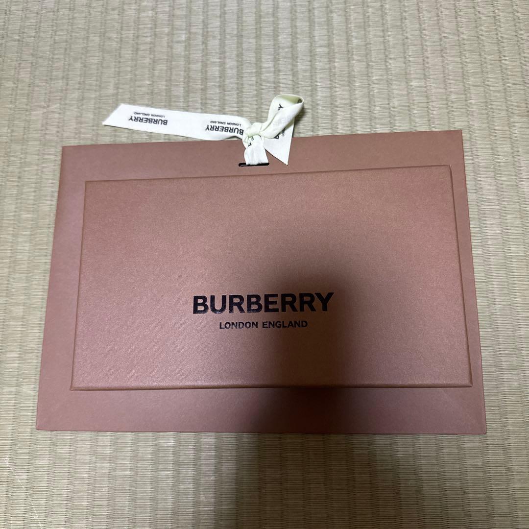 BURBERRY ストライプスカーフシュシュ アーカイブベージュ
