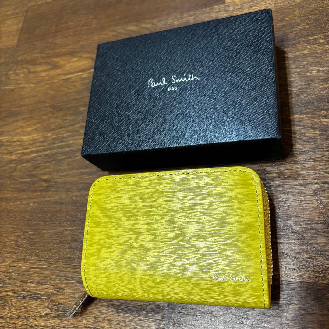 【新品・未使用】Paul Smith イエロー ケース