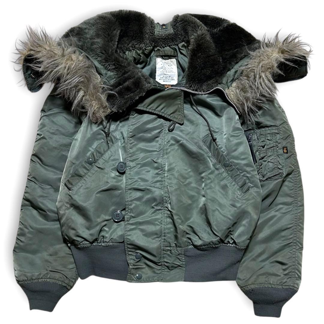 専用！80s 90s USA製 ALPHAアルファ N-2B フライトジャケット