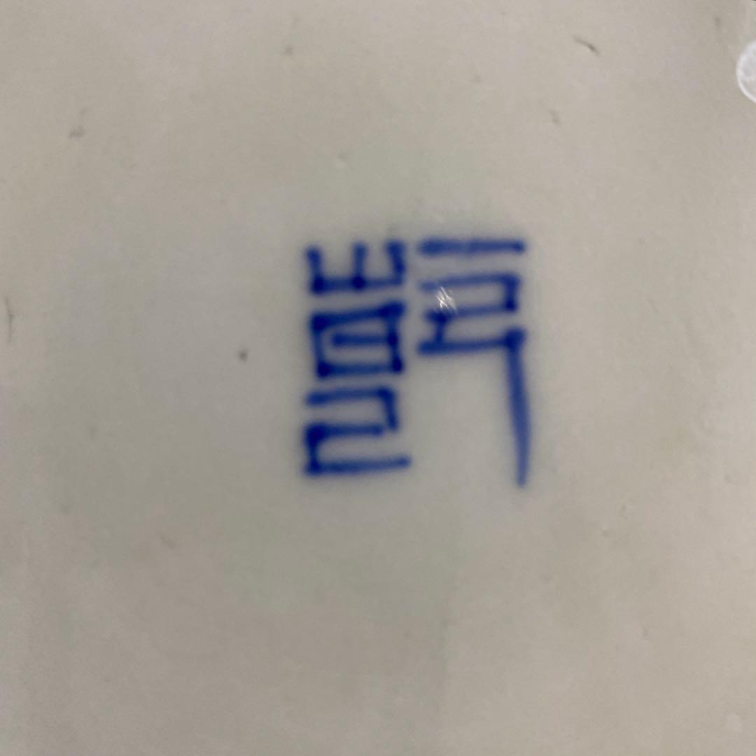 アンティーク　六角　飾皿　大皿プレート　レトロ　骨董品