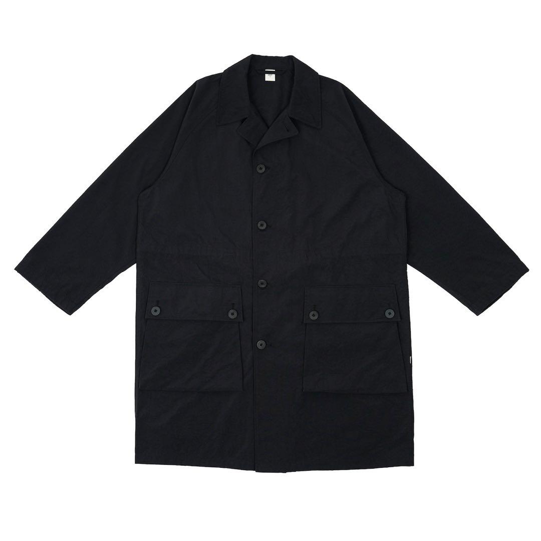ジャケット・アウター OVY Euro Military Nylon Over Coat black