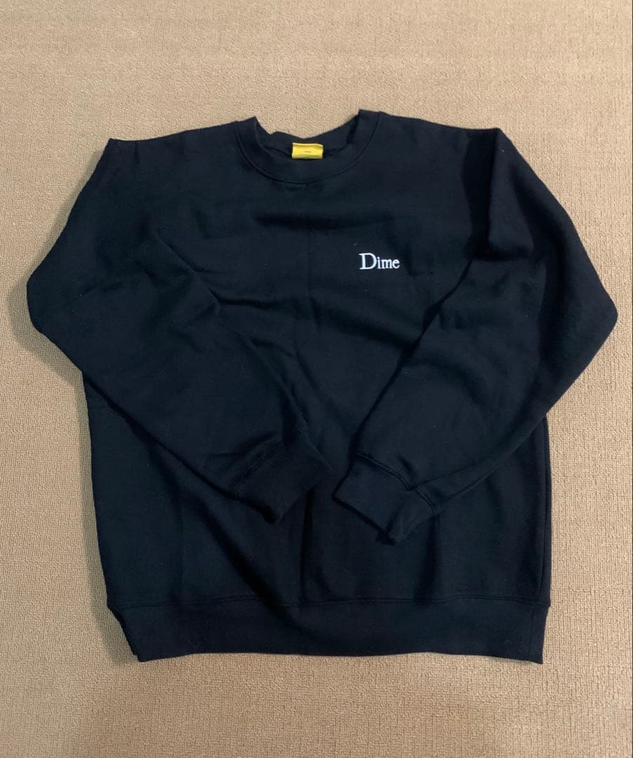 Dime ブラック スウェットM