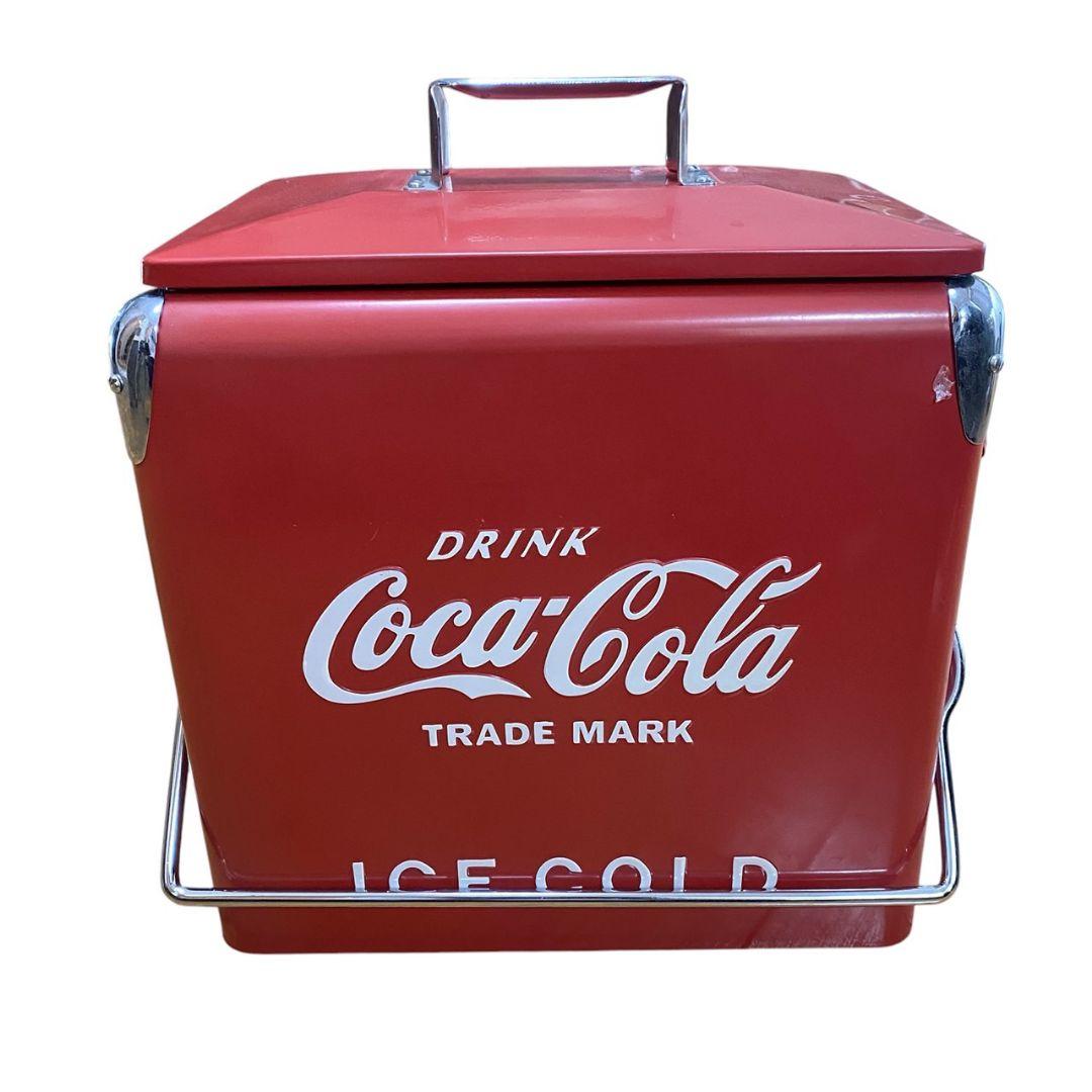 ヴィンテージレトロインテリア雑貨Coca-Cola アイスクーラーボックス