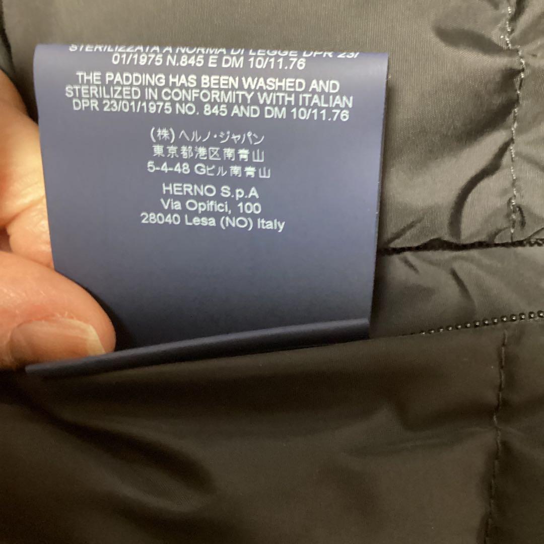 Herno ダウンジャケット　新品タグ付き　サイズ38