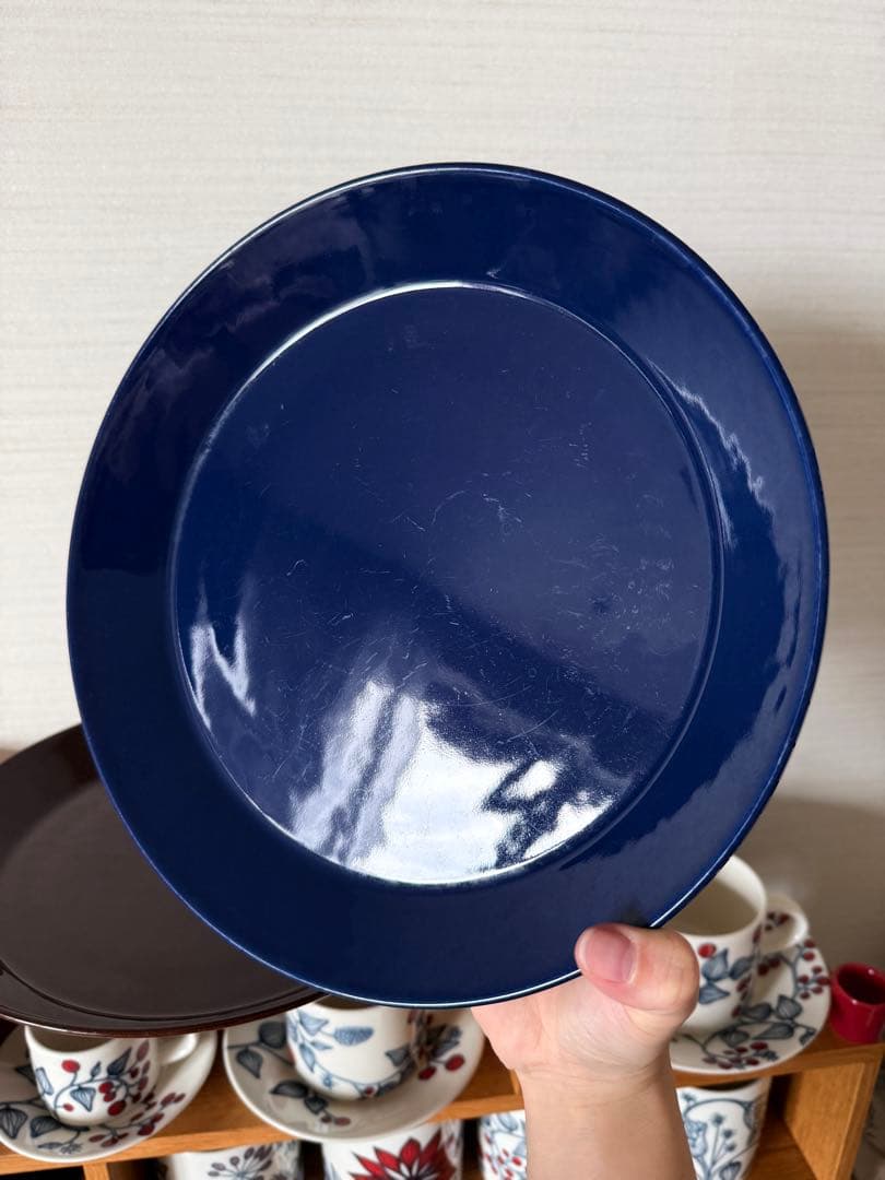 希少 廃盤 teema ティーマ ダークグリーン ブラウン ブルー 26cm