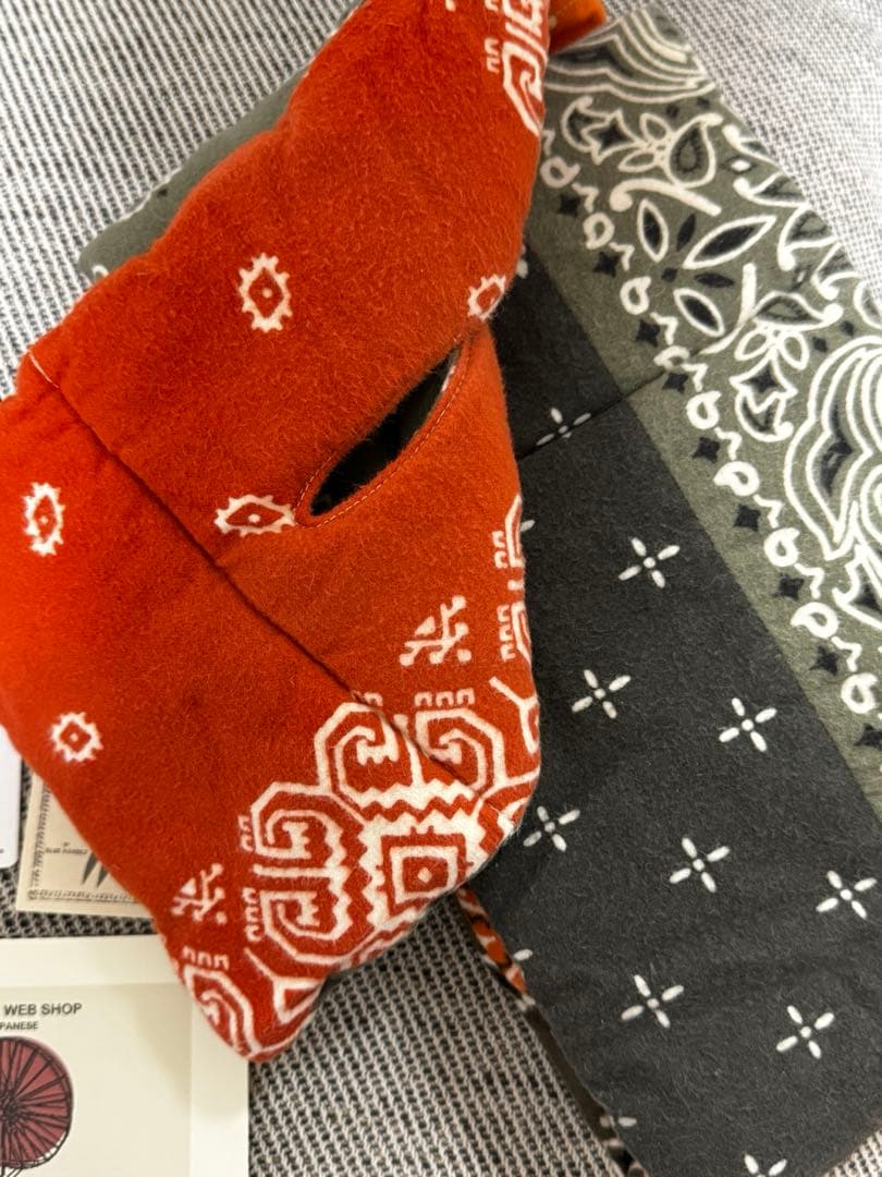 Kapital キャピタル バンダナ リバーシブルKESAマフラー