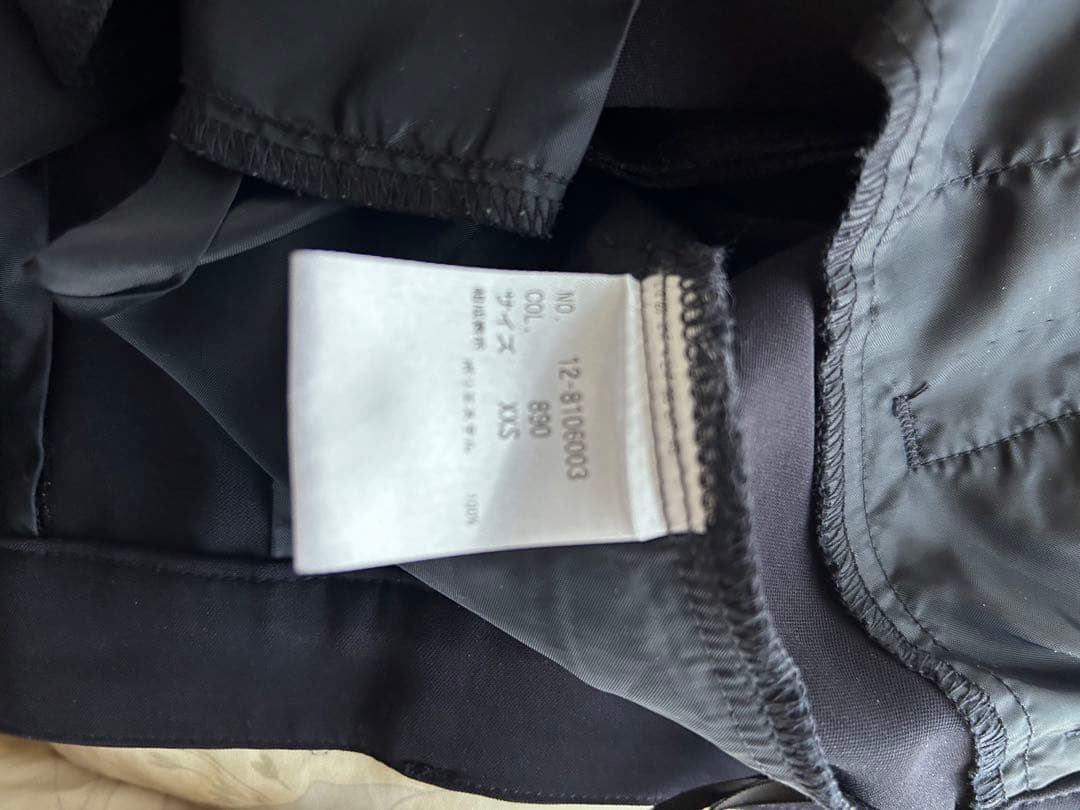 （美品）PLST ネイビー ビジネススーツ XS（パンツXXS）パンツ2本