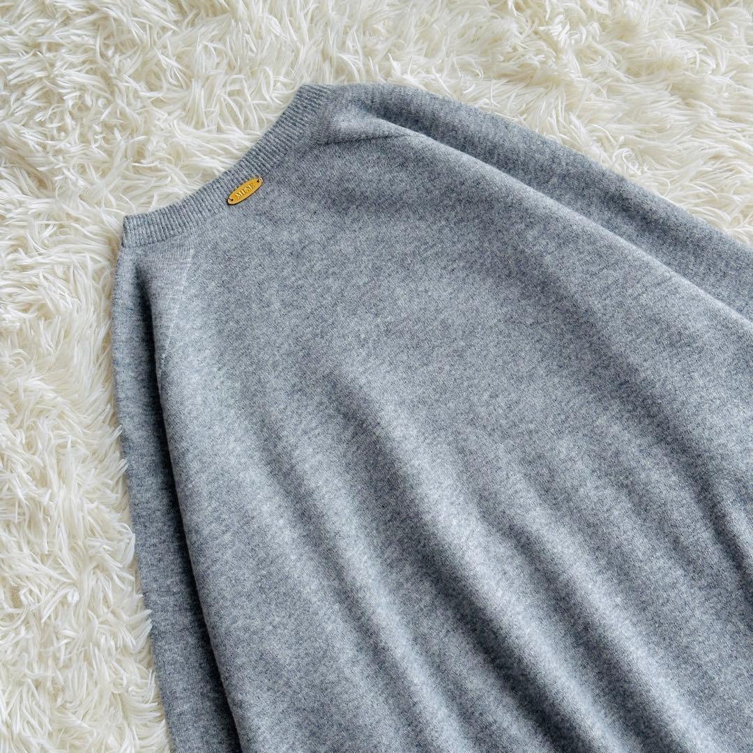 【極美品】ドゥーズィエムクラス　CAPRIクルーネックプルオーバー　グレー