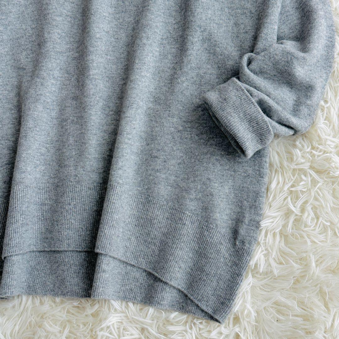 【極美品】ドゥーズィエムクラス　CAPRIクルーネックプルオーバー　グレー