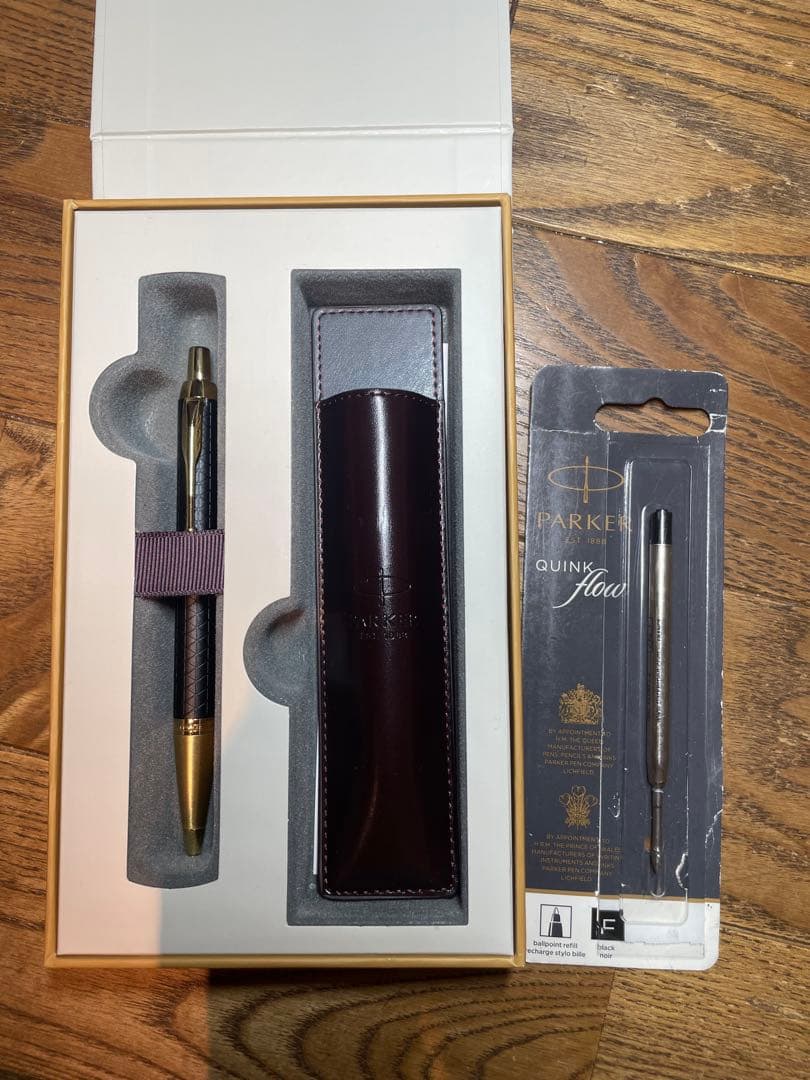 PARKER IM プレミアム ブラック ポールペン　パーカー