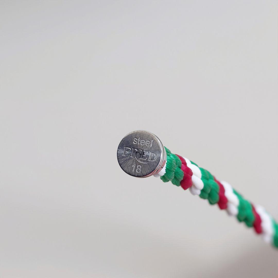 試着程度 FRED フレッド フォース10 LM ケーブル ブレスレット 18