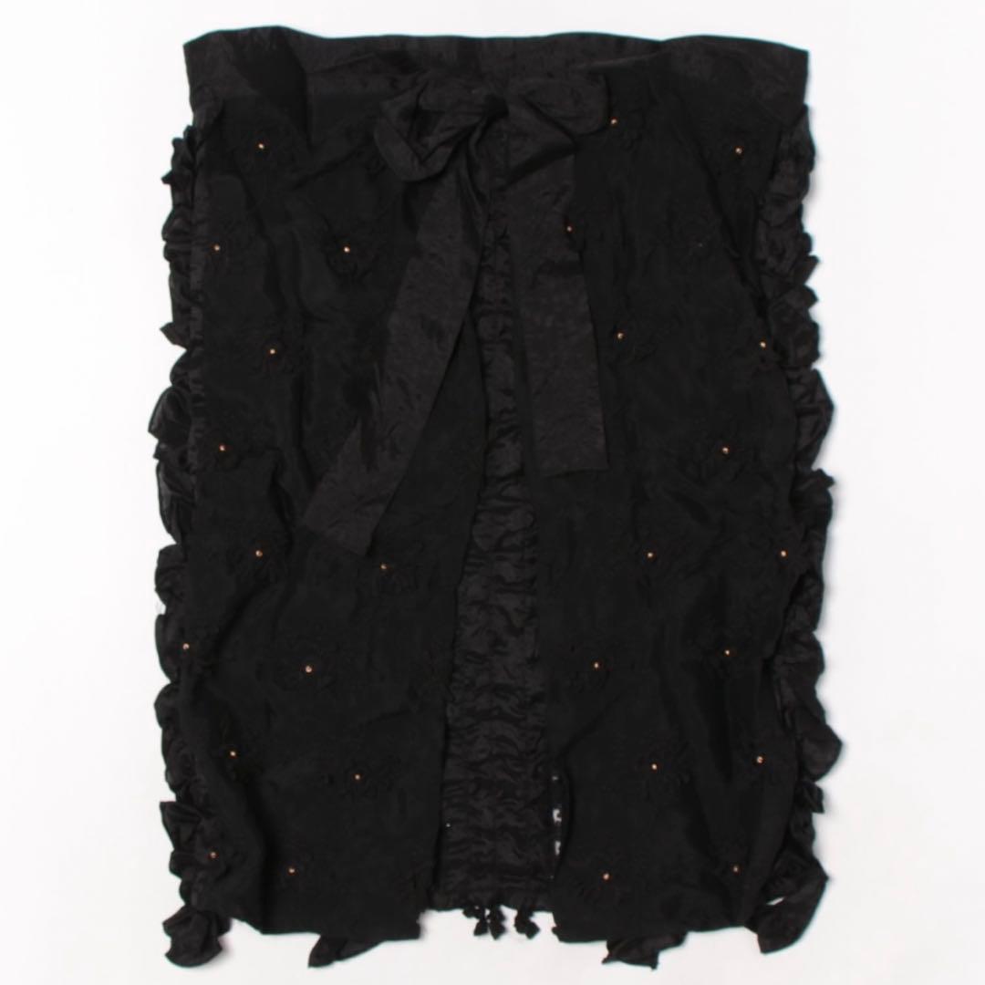 crinkle crinkle crinkle エプロンスカート