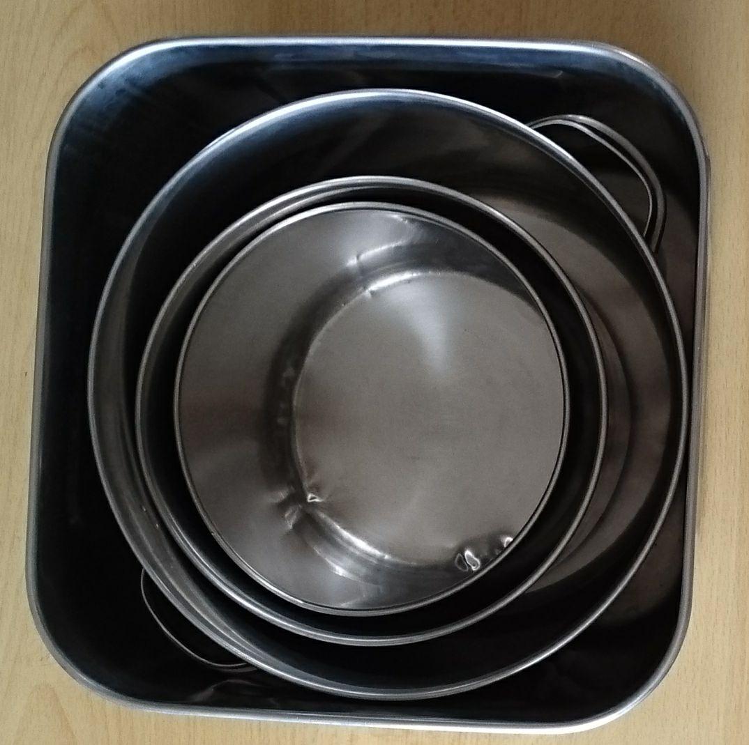 業務用 調理器具　角ポット 丸ポット