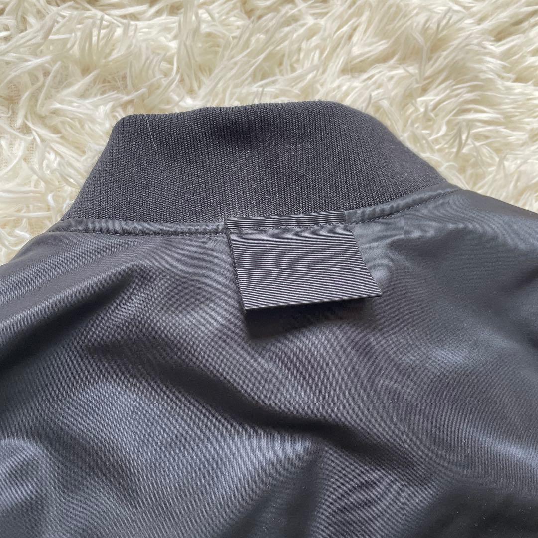 美品 UNIQLO +J MA-1 フライトジャケット ダウン ブラック S