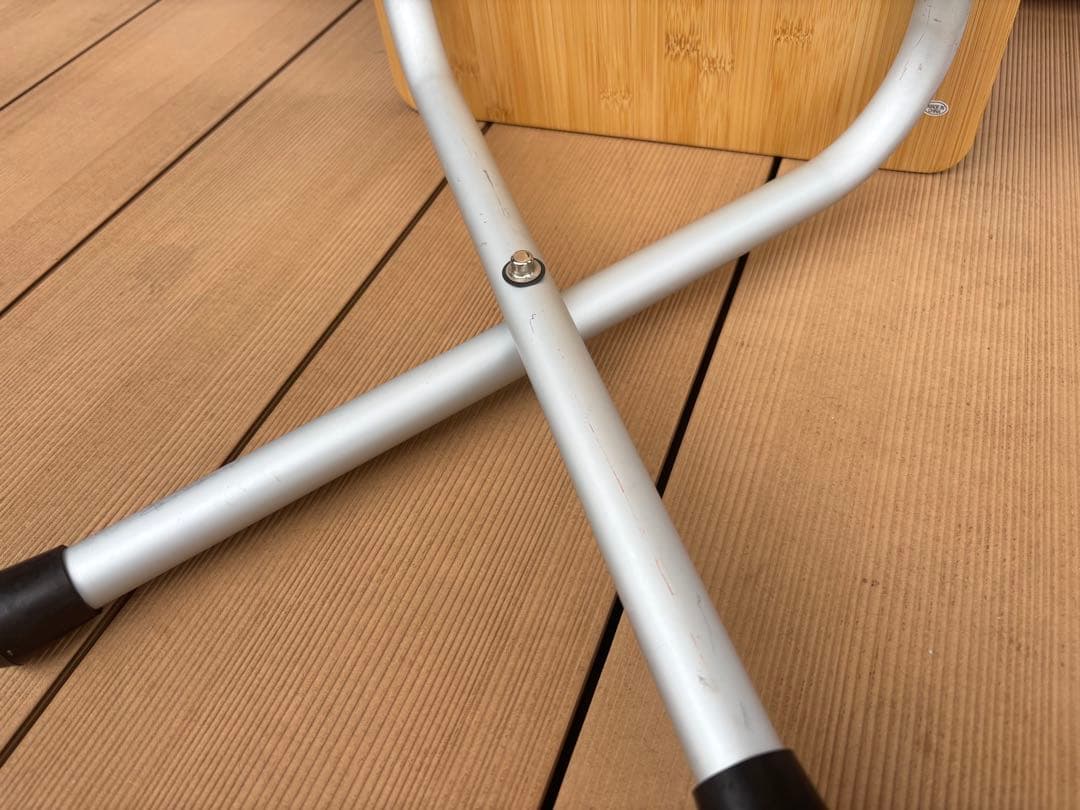 【中古】スノーピーク LV-066TR フォールディングシェルフロング 竹