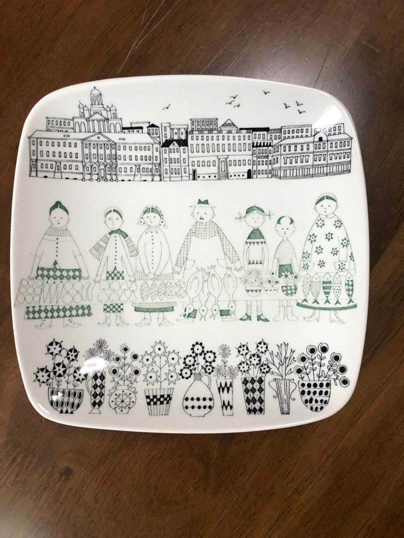 ARABIA エミリア　スクエアプレー　Kauppatori