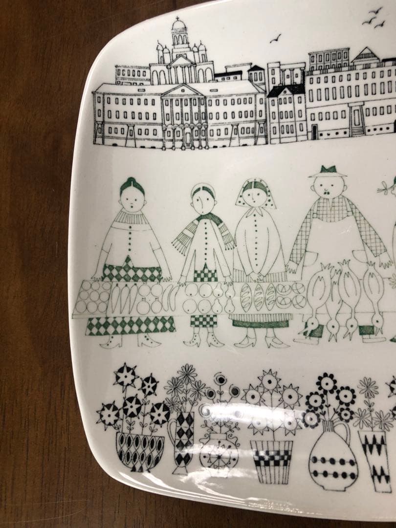 ARABIA エミリア　スクエアプレー　Kauppatori