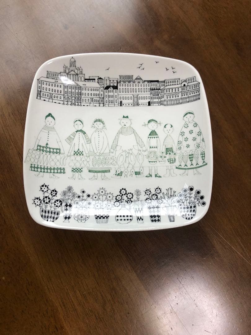 ARABIA エミリア　スクエアプレー　Kauppatori