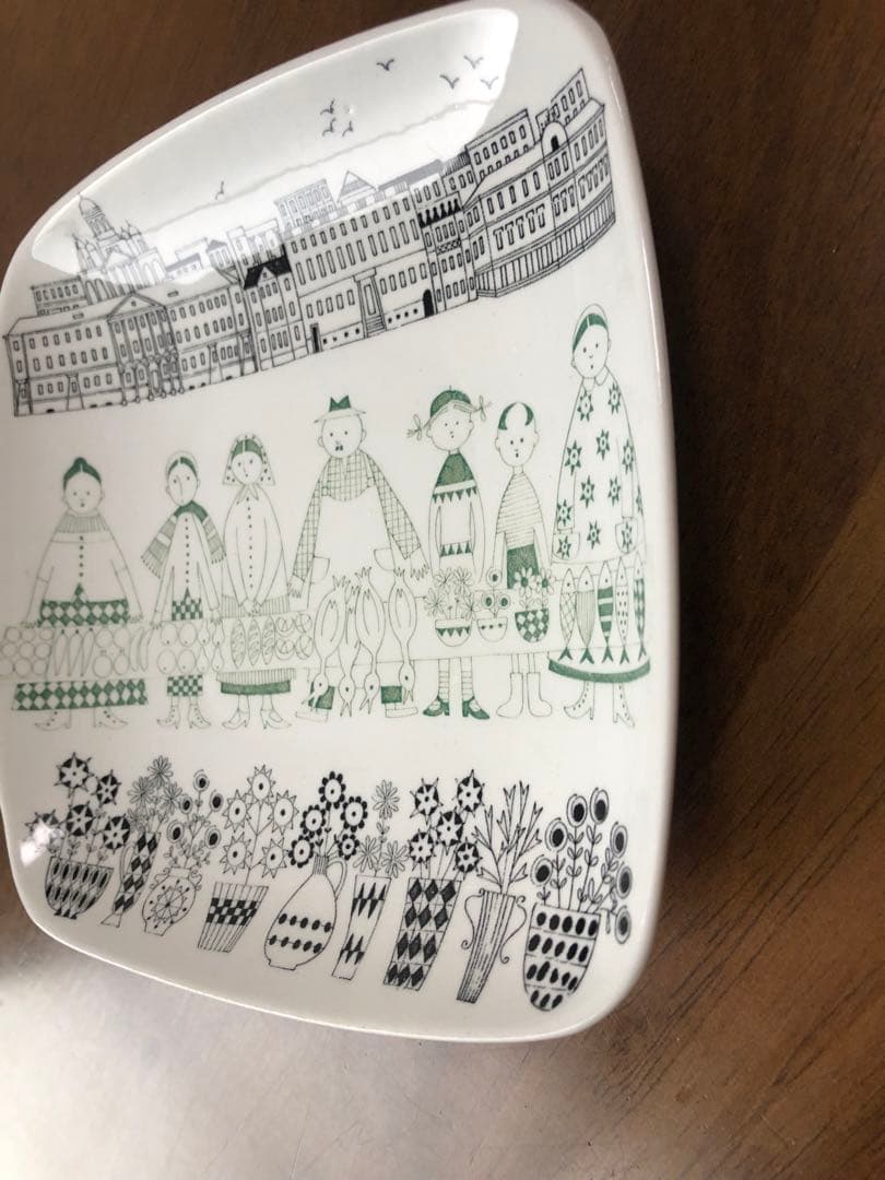 ARABIA エミリア　スクエアプレー　Kauppatori