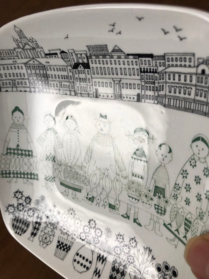 ARABIA エミリア　スクエアプレー　Kauppatori