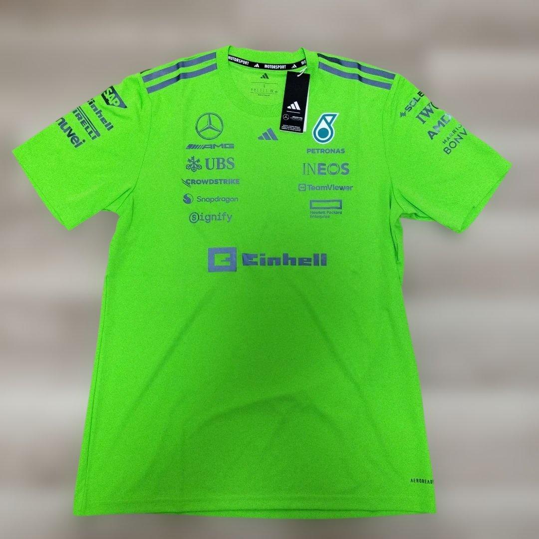 2025メルセデスＡＭＧペトロナスF1チーム支給品セットアップTシャツ新品非売品