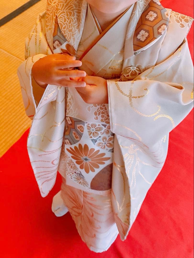 utatane ひよこ商店　七五三 大人気　美品　着物セット　古典柄