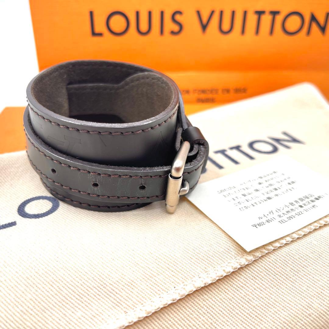 ルイヴィトン モノグラム　グラセ 　ブラスレフォース　 ブレスレット 　579