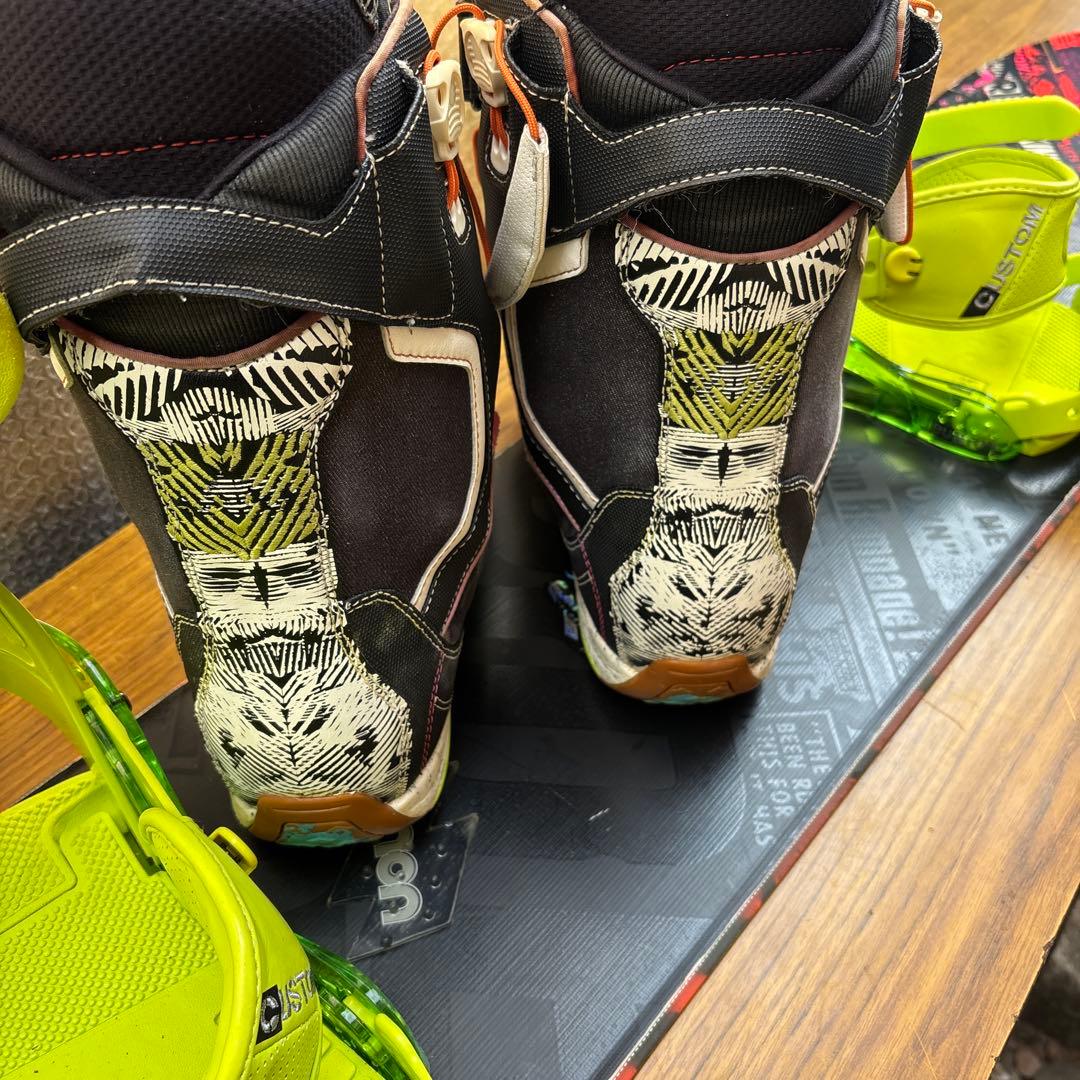 CORYUスノーボードブーツ グリーン