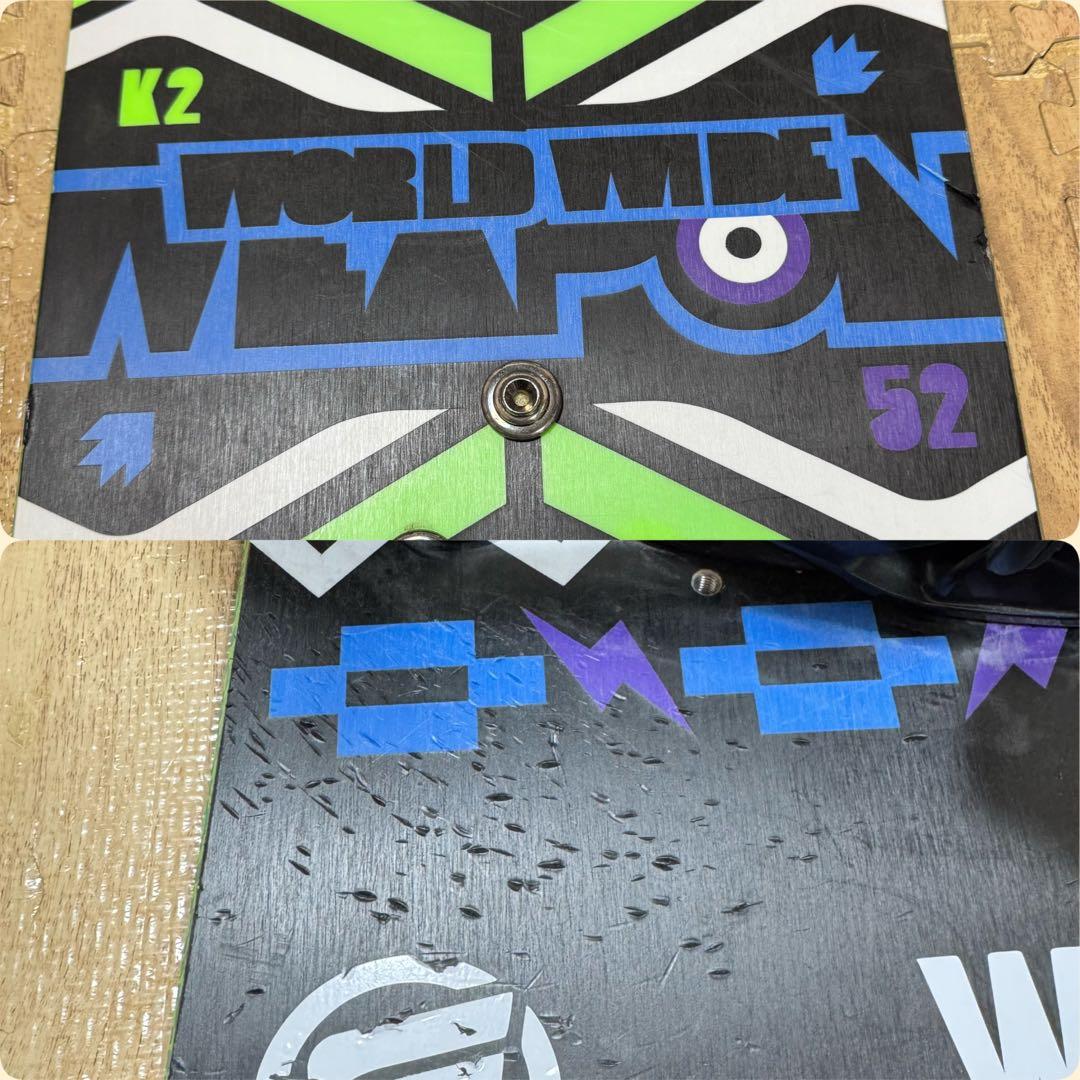 K2 WWW 152cm スノーボード SALOMON RHYTHM