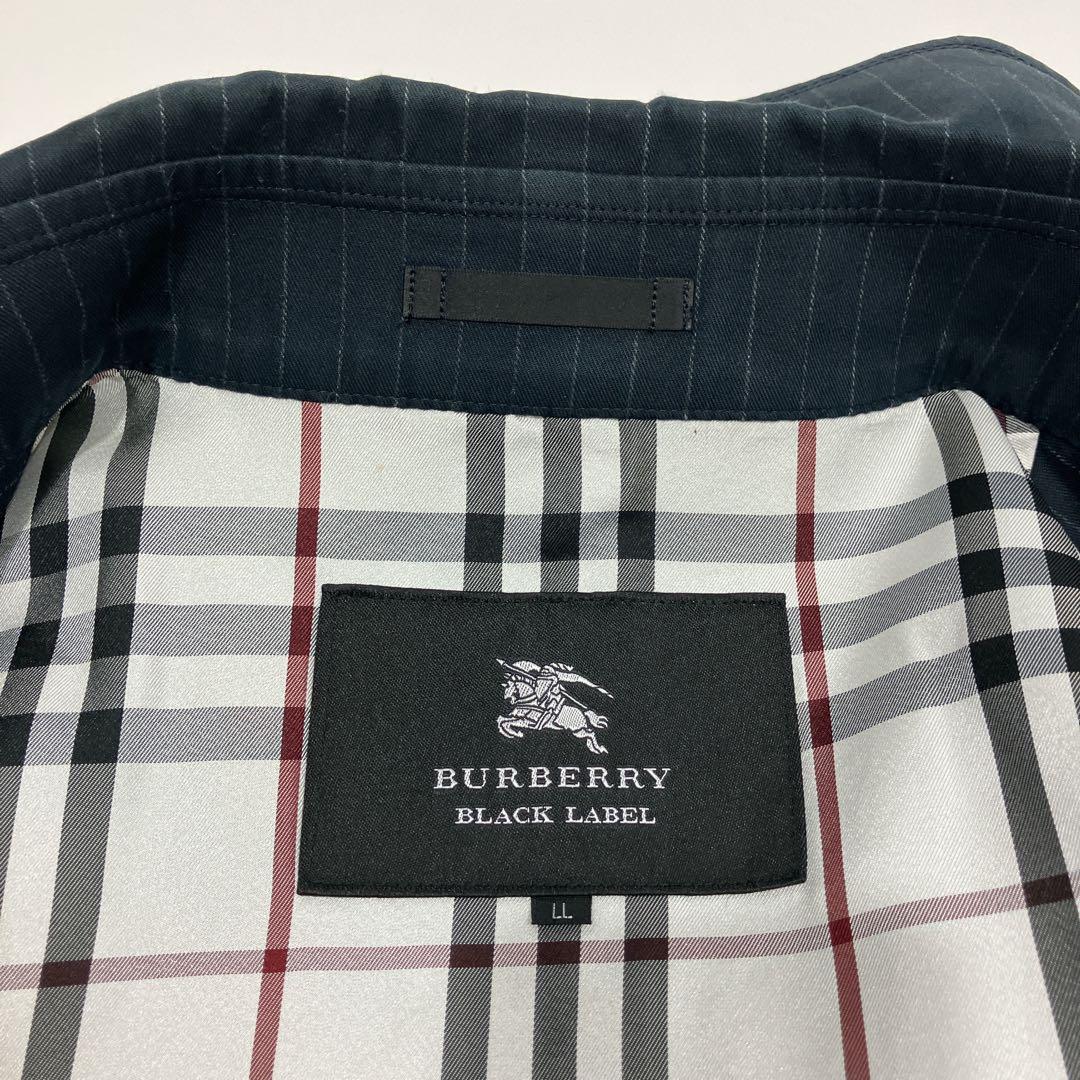 【希少サイズ】XL バーバリーブラックレーベル　ロングトレンチコート　ノバチェ