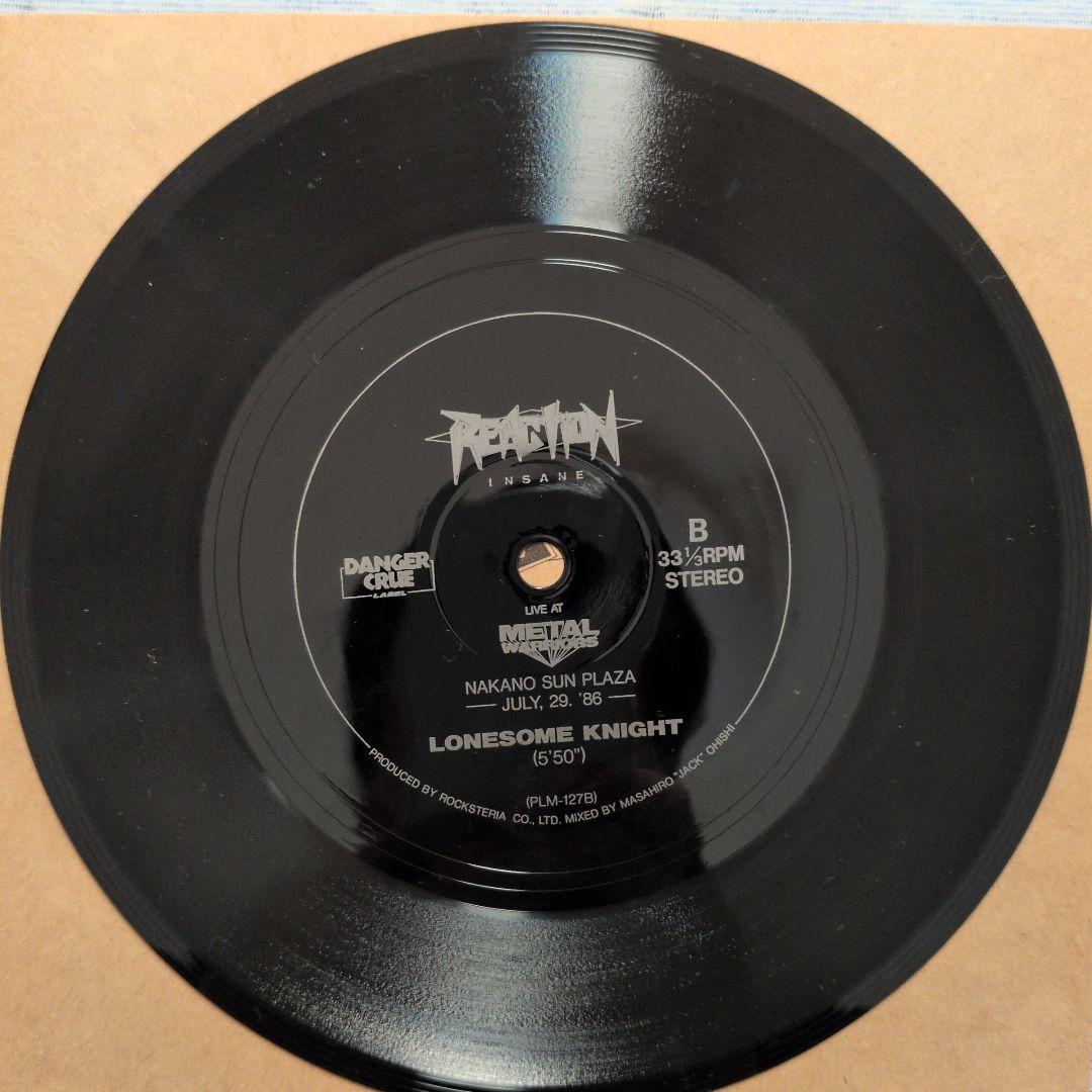 REACTION INSANE 限定アナログレコード