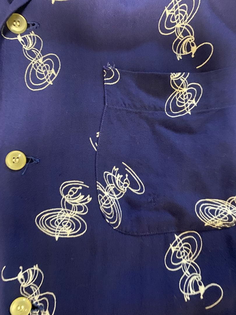 special 50s アトミック オープンカラー レーヨン ロカビリー 60s