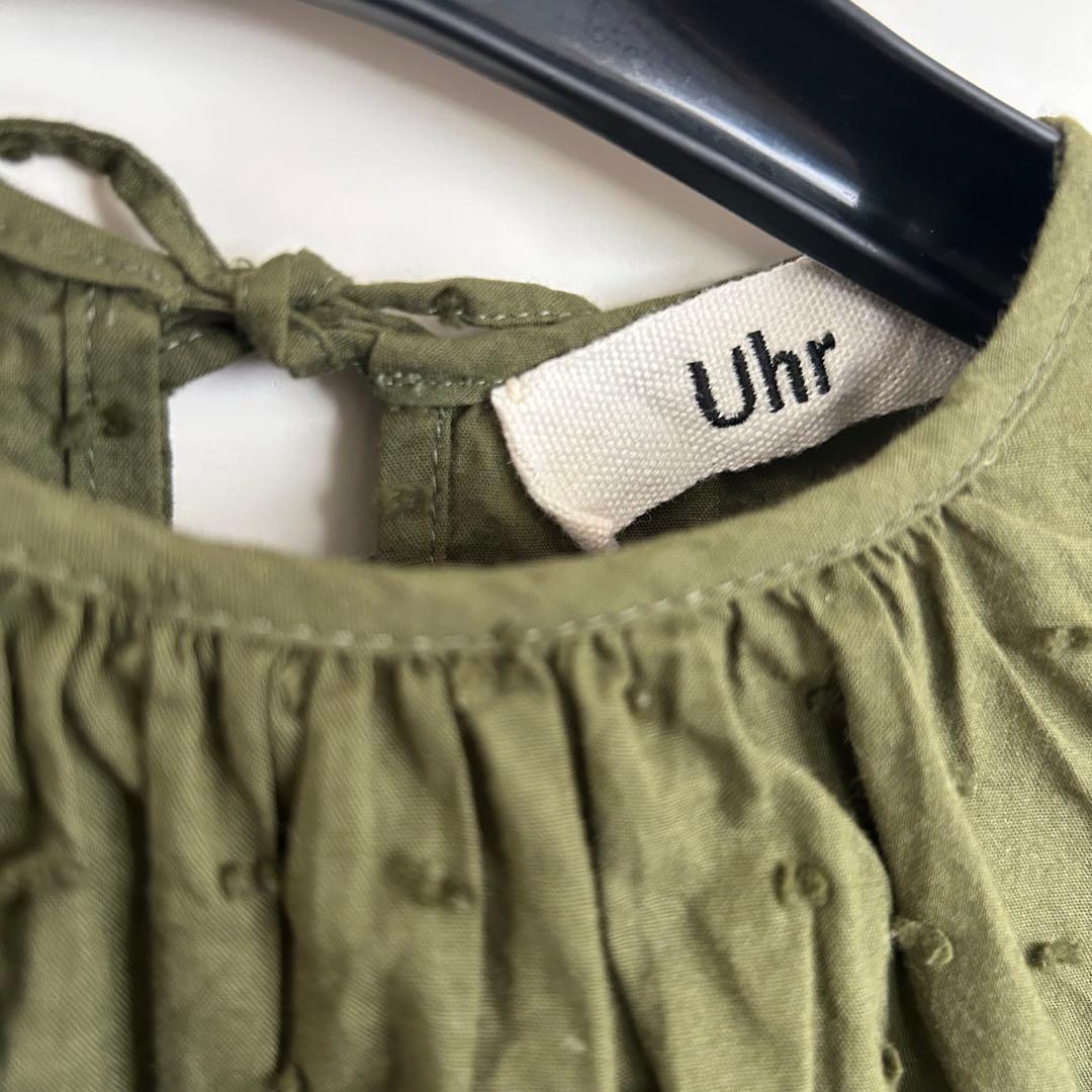 【Uhr】ドットミニドレス(80サイズ)