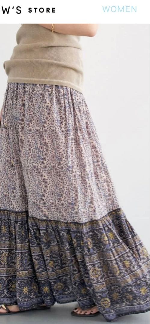 ドゥーズィエムクラス　ロングスカート