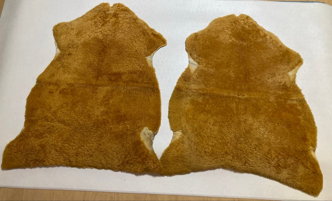 天然　羊毛 カーペット　ラグ