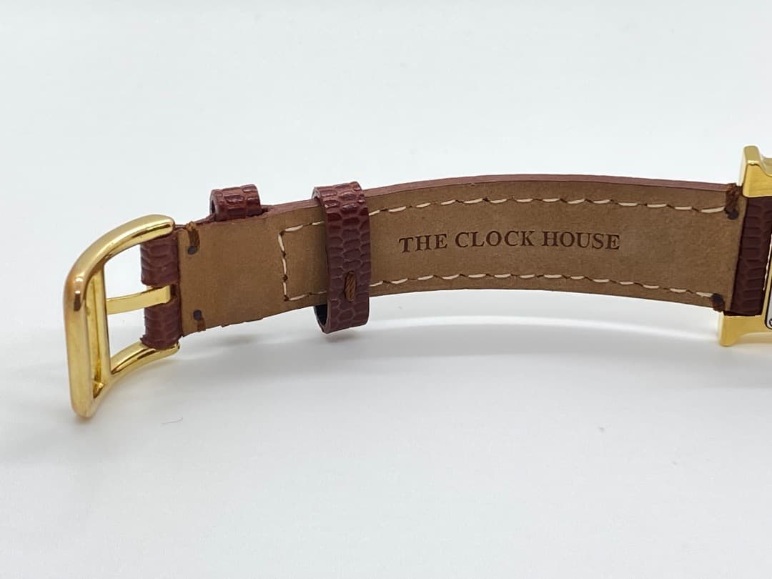 【新品電池】エルメス Hウォッチ HH1.201 ボルドー 赤 レッド ゴールド