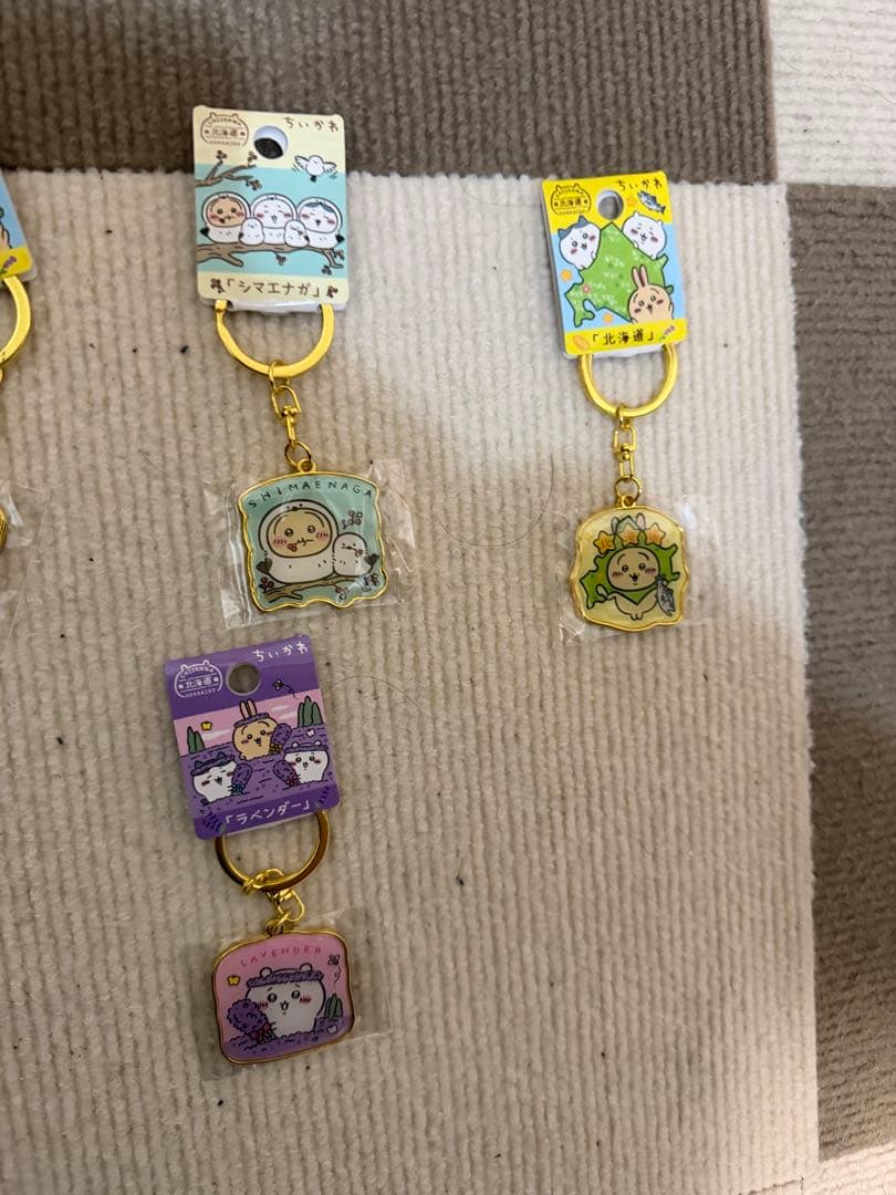 ご当地ちいかわ、ぬいぐるみキーホルダー 10個セット