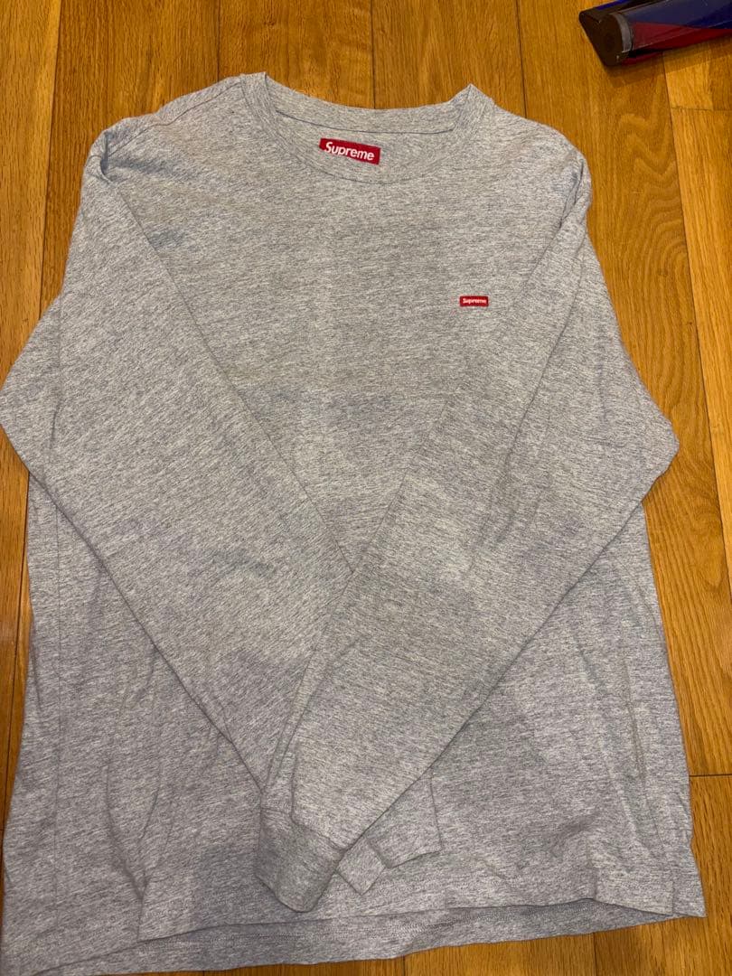 Supreme ロンT スモールボックスロゴTシャツ