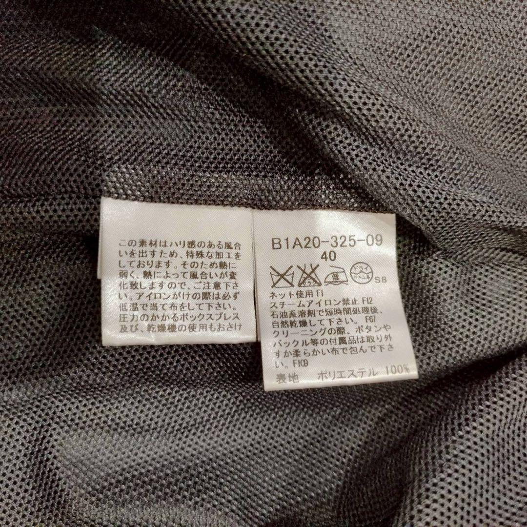 バーバリーロンドン フード付きトレンチコート 2way ノバチェック 黒 40