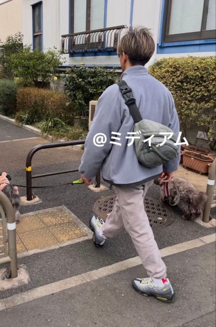 US Customized Quilted Body Bag キムタク着用色